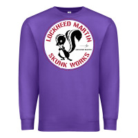 Purple skunks works adp roundel patch Premium Sweatshirt - linhVisuals