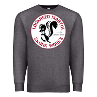 Charcoal Heather skunks works adp roundel patch Premium Sweatshirt - linhVisuals