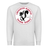 Oatmeal Heather skunks works adp roundel patch Premium Sweatshirt - linhVisuals