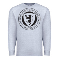 Heather Grey St. Olaf College Premium Sweatshirt - linhVisuals