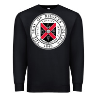 Black Rhodes College Premium Sweatshirt - linhVisuals