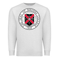 Oatmeal Heather Rhodes College Premium Sweatshirt - linhVisuals