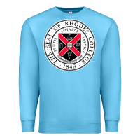 Ocean Blue Rhodes College Premium Sweatshirt - linhVisuals