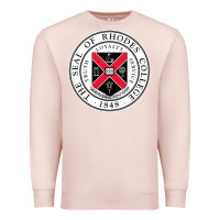 Pale Pink Rhodes College Premium Sweatshirt - linhVisuals