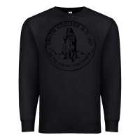 Black Smith College Premium Sweatshirt - linhVisuals