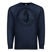 Navy Smith College Premium Sweatshirt - linhVisuals