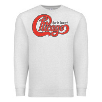 Oatmeal Heather Chicago Live In Concert Premium Sweatshirt - linhVisuals