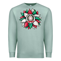 Seafoam sunflower i̇talian flag Premium Sweatshirt - JahusDesignShop