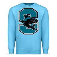 Ocean Blue santiago high school Premium Sweatshirt - linhVisuals