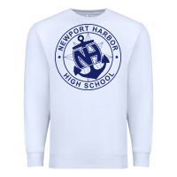White newport harbor high school Premium Sweatshirt - linhVisuals