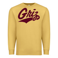 Antique Gold montana griz basketball Premium Sweatshirt - linhVisuals