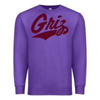Purple montana griz basketball Premium Sweatshirt - linhVisuals