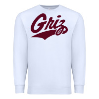 White montana griz basketball Premium Sweatshirt - linhVisuals