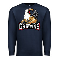 Navy #the griffins grand rapids Premium Sweatshirt - linhVisuals