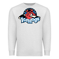 Oatmeal Heather #the icehogs rockford Premium Sweatshirt - linhVisuals