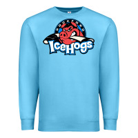 Ocean Blue #the icehogs rockford Premium Sweatshirt - linhVisuals