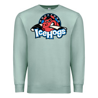 Seafoam #the icehogs rockford Premium Sweatshirt - linhVisuals