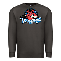 Smoke #the icehogs rockford Premium Sweatshirt - linhVisuals