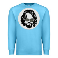 Ocean Blue big lebowski Premium Sweatshirt - linhVisuals