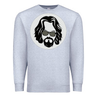 Heather Grey big lebowski Premium Sweatshirt - linhVisuals