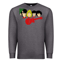 Charcoal Heather the monkees Premium Sweatshirt - linhVisuals