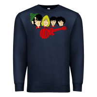 Navy the monkees Premium Sweatshirt - linhVisuals