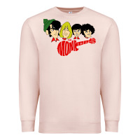Pale Pink the monkees Premium Sweatshirt - linhVisuals