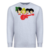 Heather Grey the monkees Premium Sweatshirt - linhVisuals