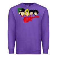 Purple the monkees Premium Sweatshirt - linhVisuals