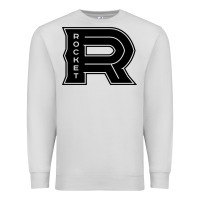 Dove Grey the rocket laval Premium Sweatshirt - linhVisuals