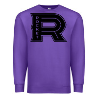 Purple the rocket laval Premium Sweatshirt - linhVisuals