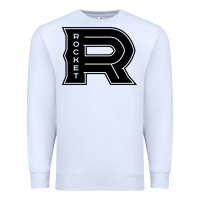 White the rocket laval Premium Sweatshirt - linhVisuals