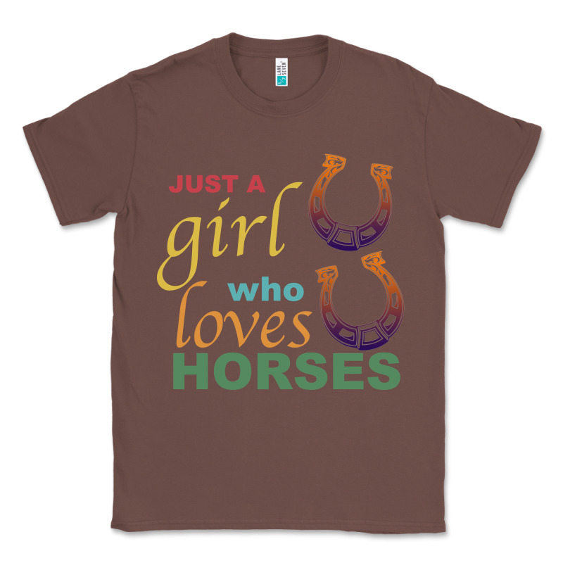 Just A Girl Who Loves Horses Classic Tee by Bettercallsaul | Teevron