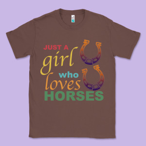 Just A Girl Who Loves Horses Classic Tee Designed By Bettercallsaul