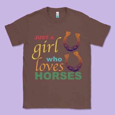 Just A Girl Who Loves Horses Classic Tee Designed By Bettercallsaul
