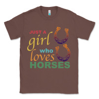 Chestnut Just a Girl Who Loves Horses Classic Tee - Bettercallsaul