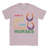 Lilac Just a Girl Who Loves Horses Classic Tee - Bettercallsaul