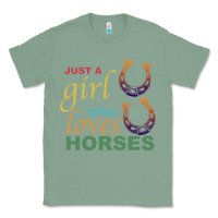 Sage Just a Girl Who Loves Horses Classic Tee - Bettercallsaul