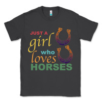 Smoke Just a Girl Who Loves Horses Classic Tee - Bettercallsaul
