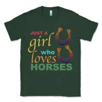 Sports Green Just a Girl Who Loves Horses Classic Tee - Bettercallsaul