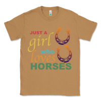 Toasted Coconut Just a Girl Who Loves Horses Classic Tee - Bettercallsaul