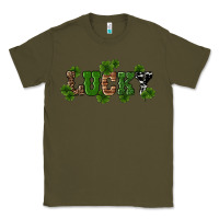 Army Green st patricks day lucky shamrock Classic Tee - RanaPortraitStore