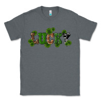 Charcoal Heather st patricks day lucky shamrock Classic Tee - RanaPortraitStore