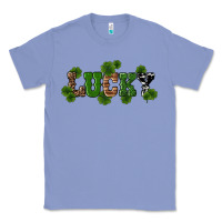 Colony Blue st patricks day lucky shamrock Classic Tee - RanaPortraitStore