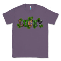 Lavender st patricks day lucky shamrock Classic Tee - RanaPortraitStore