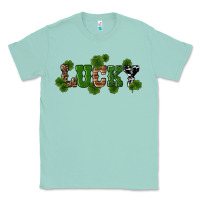 Seafoam st patricks day lucky shamrock Classic Tee - RanaPortraitStore