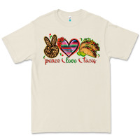 Bone Peace love tacos Mexico Premium Tee - HowdyJamesFarm