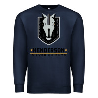 Navy #the silver knight henderson Premium Sweatshirt - linhVisuals