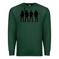 Sports Green u2 silhouette the joshua tree tour poster Premium Sweatshirt - linhVisuals
