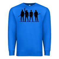 True Royal u2 silhouette the joshua tree tour poster Premium Sweatshirt - linhVisuals
